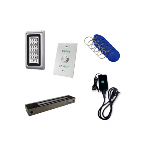 Praėjimo kontrolės komplektas SET-601EM-TUYA+YM280W (lauko sąlygoms) Praėjimo kontrolės komplektas SET-601EM-TUYA+YM280W (lauko sąlygoms)