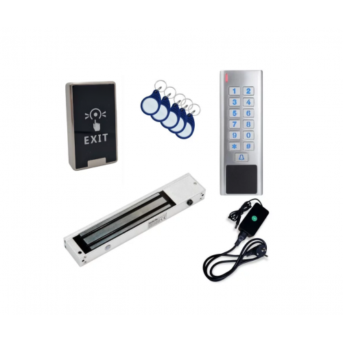 Praėjimo kontrolės komplektas su kodine klaviatūra SET-AD8EM+280LED-AC (Vidaus sąlygoms) Praėjimo kontrolės komplektas su kodine klaviatūra SET-AD8EM+280LED-AC (Vidaus sąlygoms)