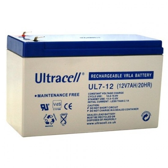 Control panel battery 12V, 7Ah utracell