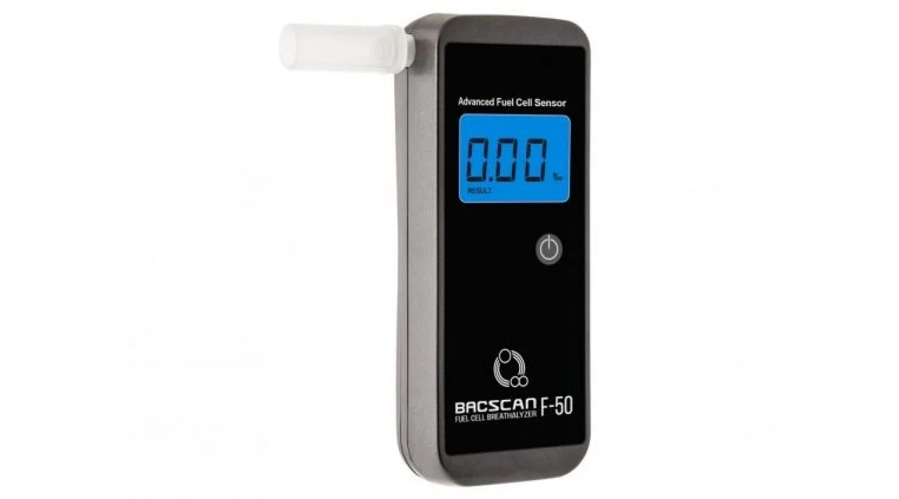 Alkotesteris BACscan F-50 Plus LT su elektrocheminiu jutikliu