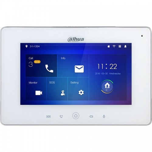 Spalvotas WiFi pasikalbėjimo monitorius 7" VTH5221DW-S2 Spalvotas WiFi pasikalbėjimo monitorius 7" VTH5221DW-S2