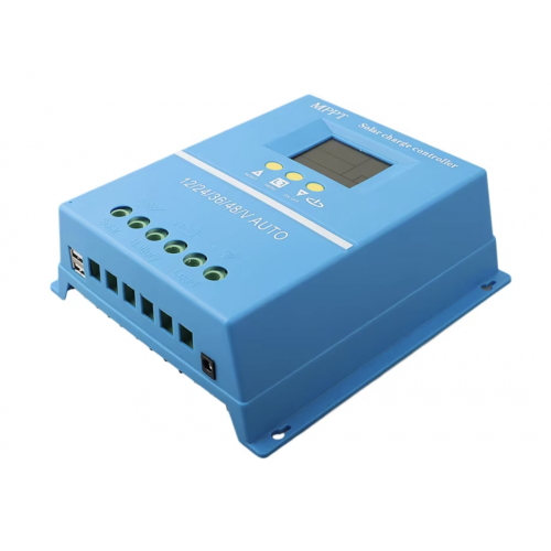 MPPT 80A LCD saulės baterijų įkroviklio valdiklis 12V/24V/36V/48V