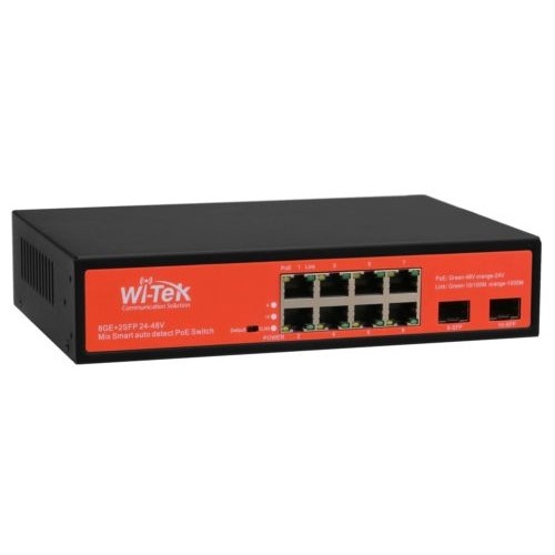 Wi-tek WI-PS310GF komutatorius, 150W