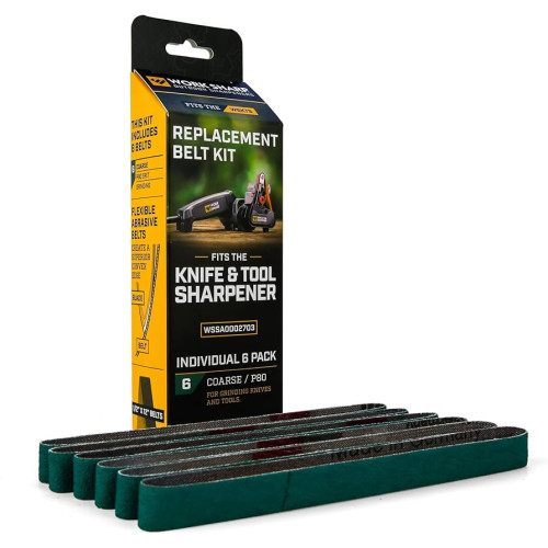 Galandinimo juostelių komplektas, 6vnt P80 , WSSA00027043-I Galandinimo juostelių komplektas, 6vnt P80 , WSSA00027043-I