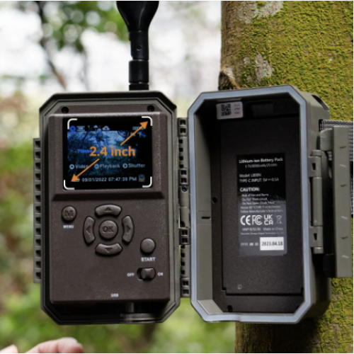Žvėrių kamera GardePro X60P Live Max su saulės panele  SP300