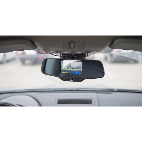Registratorius veidrodyje ir galinio vaizdo kamera NEOLINE G-TECH X27 su GPS duombaze apie policijos radarus
