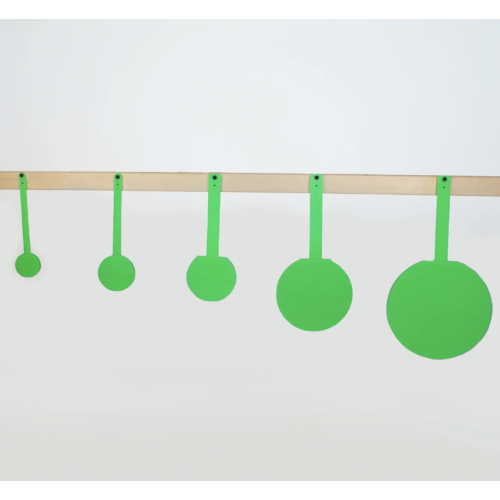 Taikinių gongų rinkinys MAXI THROOM HANGTUFF (2", 3", 4", 6", 8")