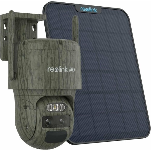 Reolink G770 TrackMix CAMO LTE 4G PTZ  8Mpix su saulės plokšte