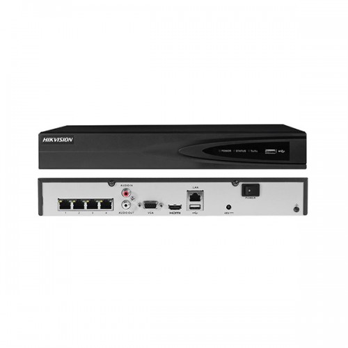 Hikvision DS-7604NI-K1/4P tinklinio įrašymo įrenginys